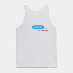 Woomy Text Message Tank Top